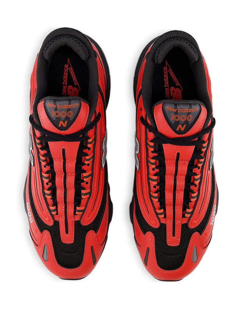 New Balance 1000 (black X red)